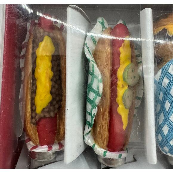 Cardinal Spreadable Serving Set Hamburger Ketchup Hot Dog Grill BBQ Knives - New - Picture 5 of 7